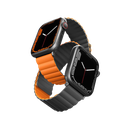Uniq Revix Reversible Strap For Apple Watch 42/44/45mm - Charcoal Grey / Orange