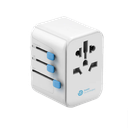 Bazic Gotravel 3-Port USB-C and 2-Port USB-A 28W Travel Adapter - White