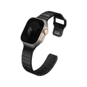 Uniq Stride FKM Strap for Apple Watch 49/45/44/42/46mm - Midnight Black