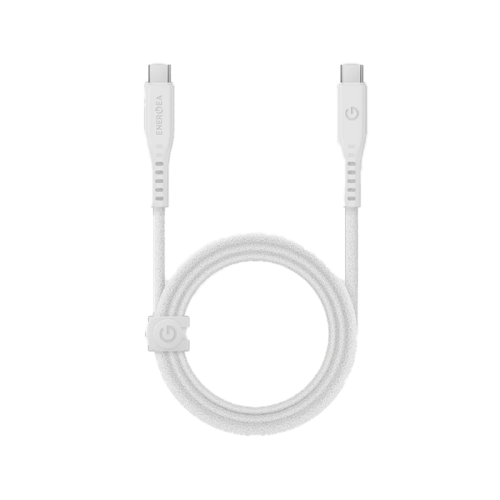 Energea Flow 480mbps USB-C To USB-C Cable 1.5M - White
