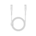 Energea Flow 480mbps USB-C To USB-C Cable 1.5M - White