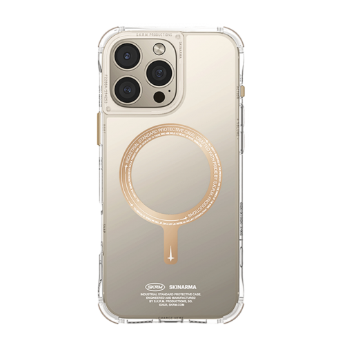SkinArma Saido Prime Edition MagSafe case for iPhone 16 Pro Max - Champange