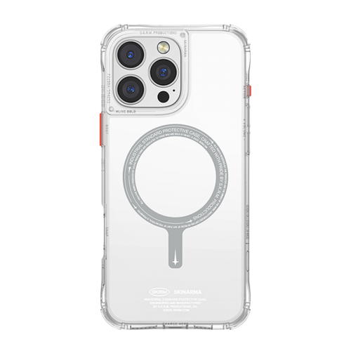 SkinArma Saido Clear MagSafe Case for iPhone 16 Pro Max