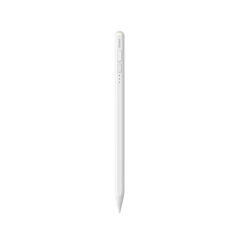 Baseus Smooth Writing 2 Series Stylus With LED Display for iPad - White (USB-C Cable with Active Pen Tip)