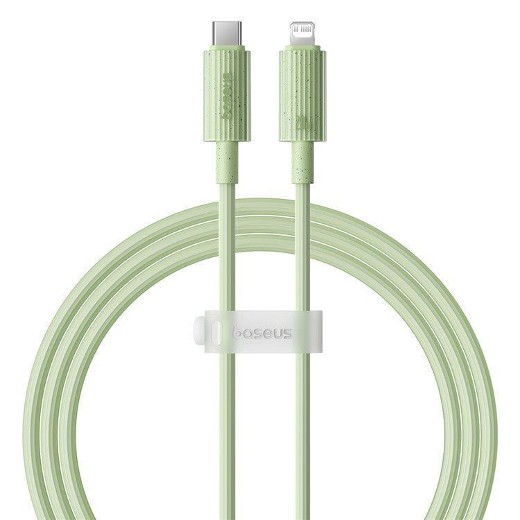 Baseus Habitat Series Fast Charging USB-C to Lightning Cable - 2M / Natural Green