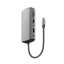 Energea AluHub Max 11 In 1 Aluminum Alloy USB-C Hub - Gunmetal