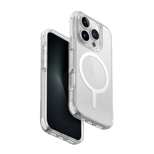 Uniq Hybrid Combat MagSafe Case for iPhone 16 Pro Max – Luminous White