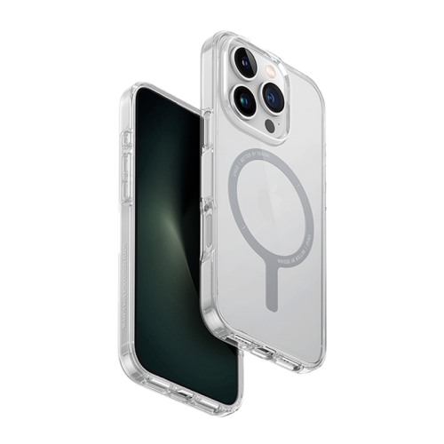 Uniq Hybrid Clario MagSafe Case for iPhone 16 Pro Max – Lucent Clear