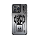 SkinArma Kira Kobai MagSafe Case With Grip Stand for iPhone 16 Pro Max - Chrome