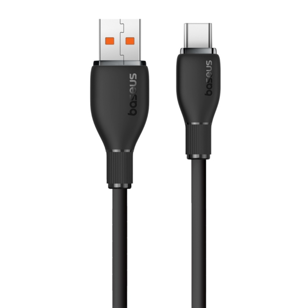 Baseus Pudding Series Fast Charging Cable USB to Type-C 100W 1.2m Cluster Black