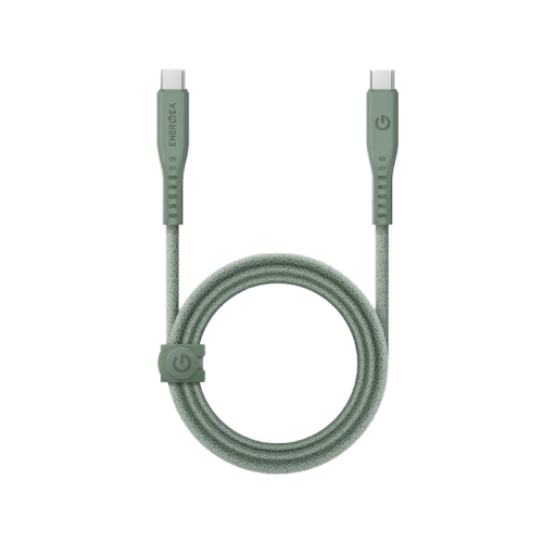 Energea Flow 480mbps USB-C To USB-C Cable 1.5M - Green