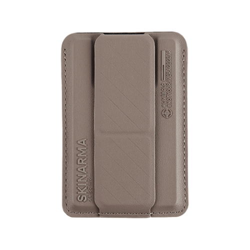 SkinArma Kado Wallet Mag-Charge Card Holder With Grip Stand - Champagne