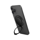 Uniq GripFit Premium 360 Phone Magnetic Mount With Built-in Kickstand - Carbon Black 