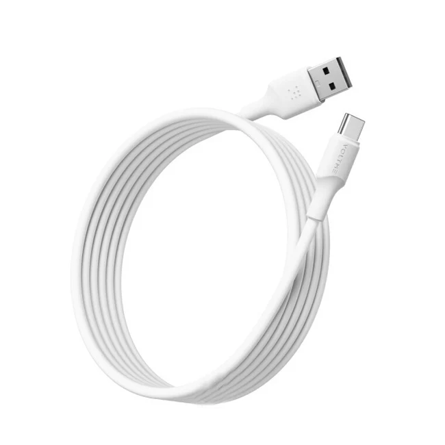 Voltme Powerlink EDC Series USB-A to Type-C Cable 60W PD2M – White 