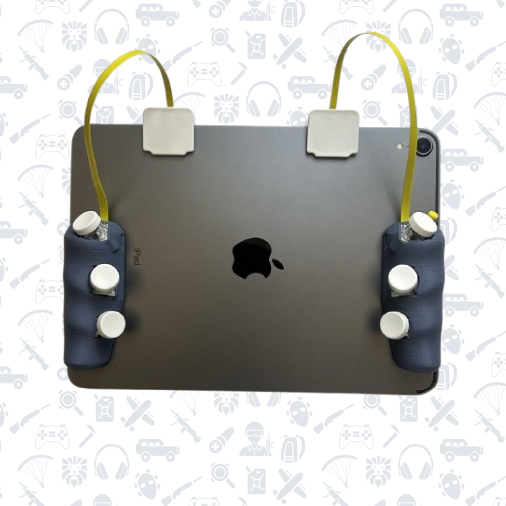 DIY 3D PRINTED MOBILE PUBG GAME CONTROLLER I PAD