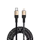 PAWA Levin Braided Cable USB-C to Lightning 30W -1.2M -DESERT BLACK